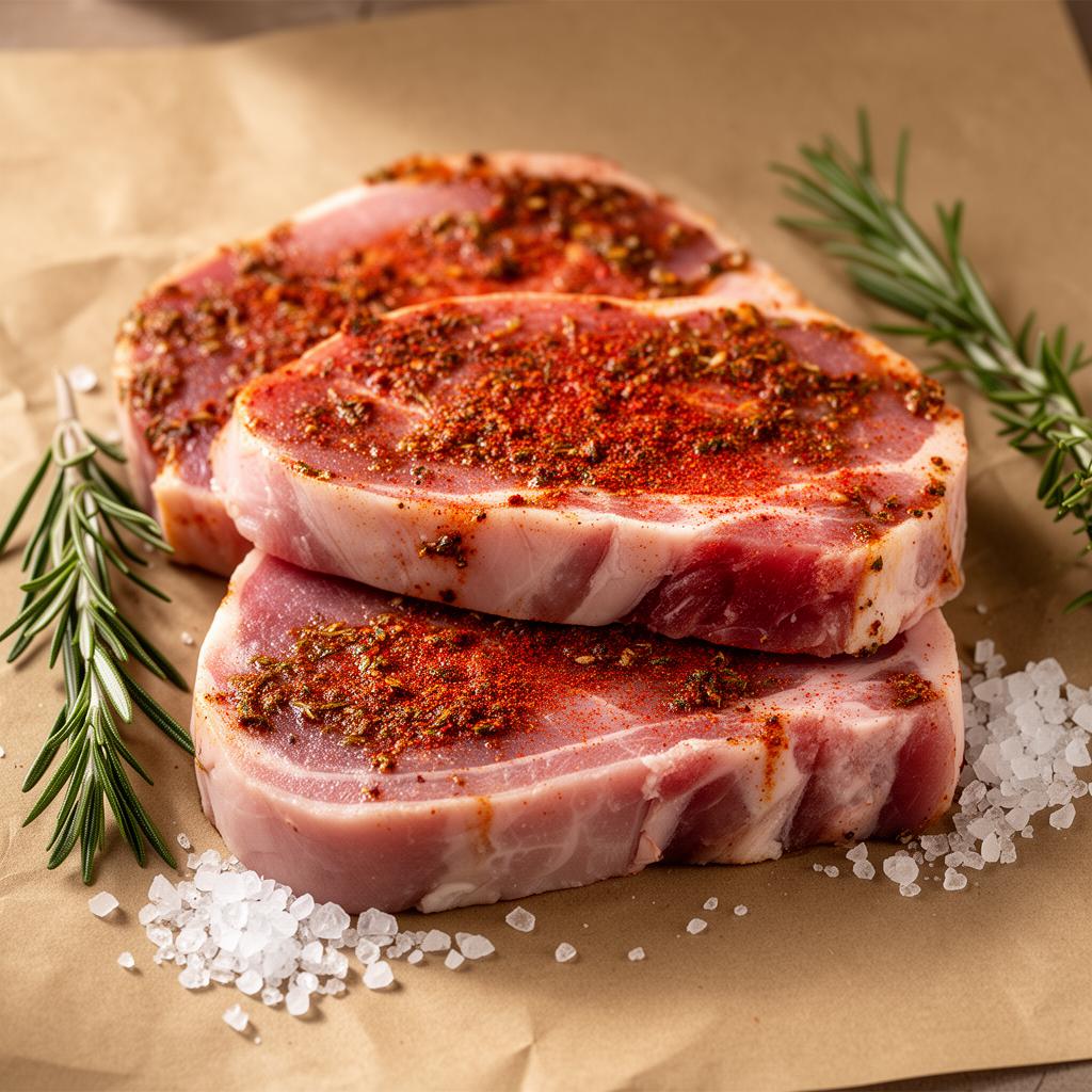 Nackensteak mariniert