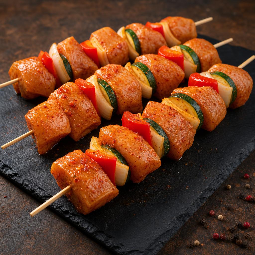 Schaschlik-Spieße Geflügel