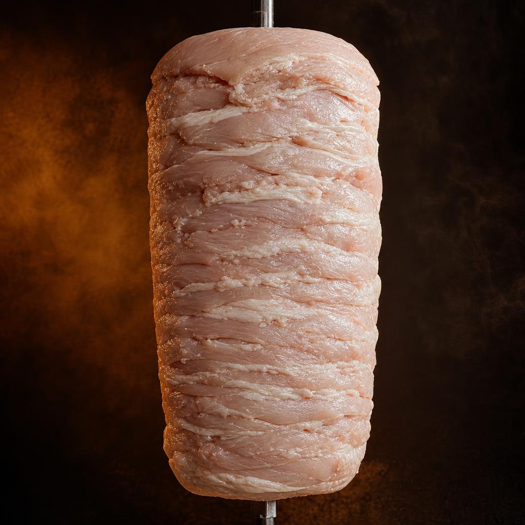 Drehspieß Pute